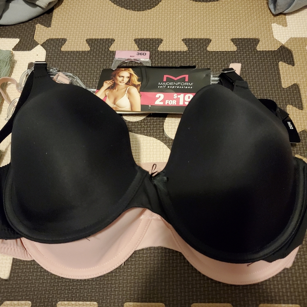 BRAND NEW 2-PACK MAIDENFORM BRAS SIZE 36D